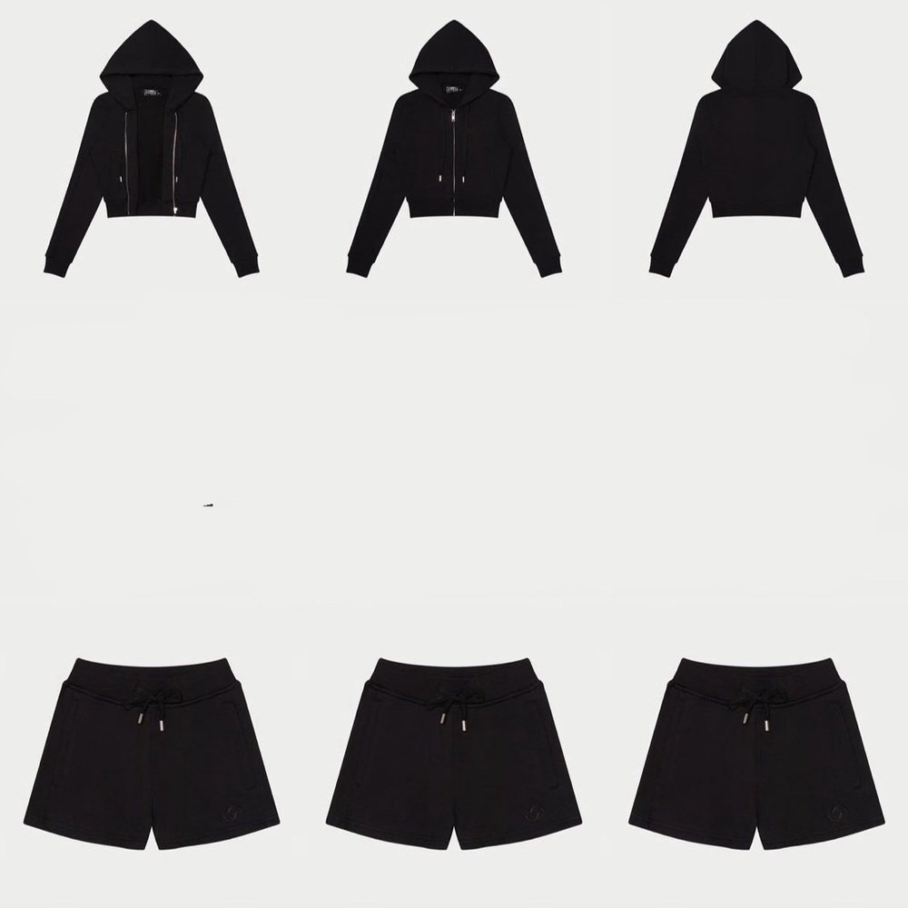 Lovello Elizabeth Hoodie & Shorts Set